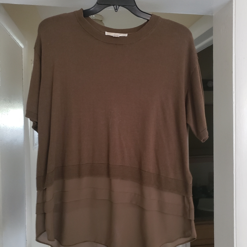 Michael Kors short sleeve sweater